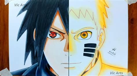 Actualizar Más De 75 Sasuke Y Naruto Dibujos Vn