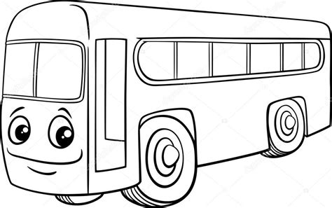 Dibujos De Bus Para Colorear