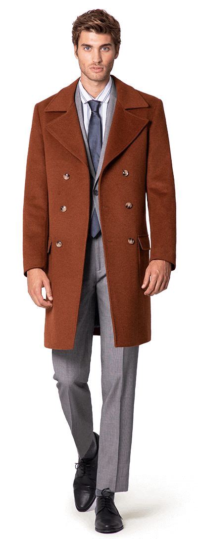 Double Breasted Overcoats For Men Hockerty