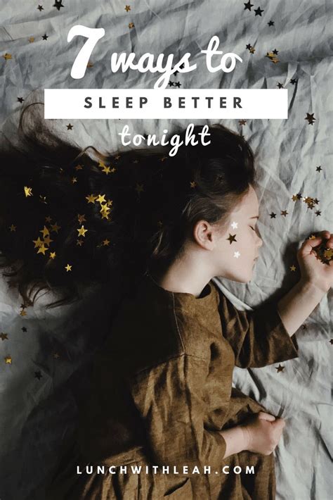 7 Ways To Get Better Sleep Tonight Better Sleep Better Sleep Habits How To Get Sleep