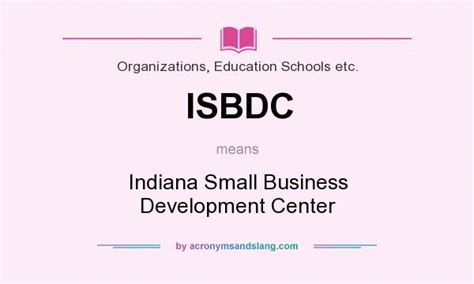 Isbdc Indiana Small Business Development Center In Organizations