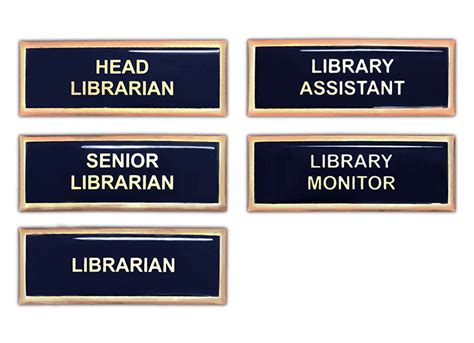 Library Badges Badge King