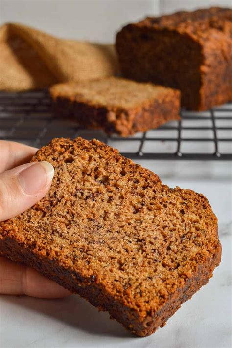 It's moist, packed with flavor and comes out perfectly every time. Easy Moist Vegan Banana Bread - The Fiery Vegetarian