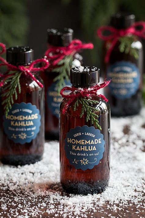 Bring the tiny glasses or tiny test tubes to pour them with. 5 Fabulous Winter Wedding Favors - Wedding Inspiration