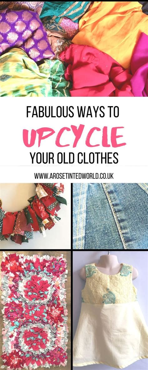 Upcycling Old Clothes ⋆ A Rose Tinted World To Save The Planet Old