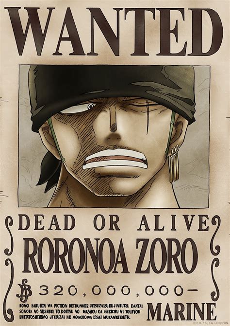 One Piece Luffy Wanted Poster New World