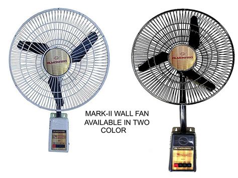 Electricity Almonard Wall Fan Size 400450600mm At Rs 7200piece In