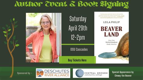 Author Event Book Signing Beaverland By Leila Philip YouTube