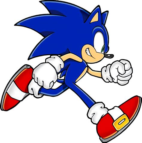 Sonic The Hedgehog Running 2d By Gabrielmarioandsonic On Deviantart