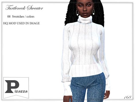 The Sims Resource Turtleneck Sweater
