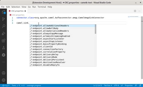 Camel is an open source integration framework that empowers you to quickly and easily integrate various systems consuming or producing data. New release of VS Code Language Support for Apache Camel 0 ...
