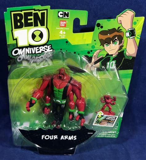 New Four Arms 4 Ben 10 Omniverse Action Figure 2012 Mini Fig