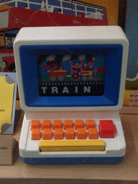 Toy Computer I Remember Having As A Kid Found At The Vanda Museum Of