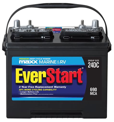 Everstart Maxx Lead Acid Marine And Rv Battery Group Size 24dc Walmart
