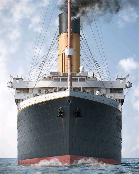 Rms Titanic Official™ On Instagram “rms Titanic Front View Created By