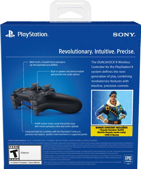 Questions And Answers Sony Dualshock 4 Wireless Controller Fortnite
