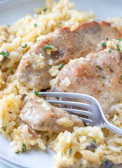 Always a winner on the dinner table! Baked Pork Chops & Rice | Recipe | Easy pork chop recipes ...