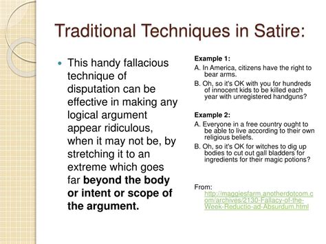 PPT - Satire: An Overview PowerPoint Presentation, free download - ID