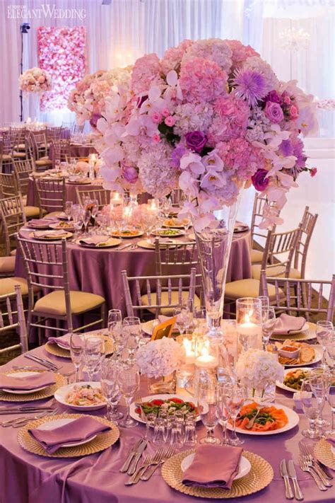 Beautiful Pink And Purple Wedding Elegantwedding Ca Pink Wedding Theme Pink Purple Wedding