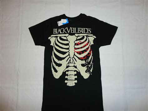 See more ideas about black veil brides, band merch and band outfits. BLACK VEIL BRIDES METAL ROCK BAND NEW T SHIRT XL BVB RIB ...