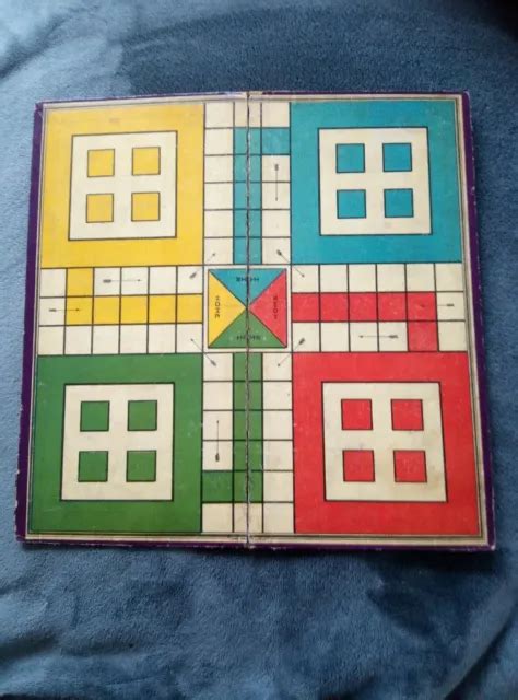 Vintage Chad Valley Ludo Board Game Board Only 1083 Picclick