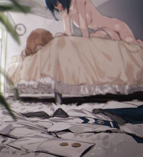 Aizawa Kazuha And Iijima Renka Assault Lily Drawn By Orihi Chihiro