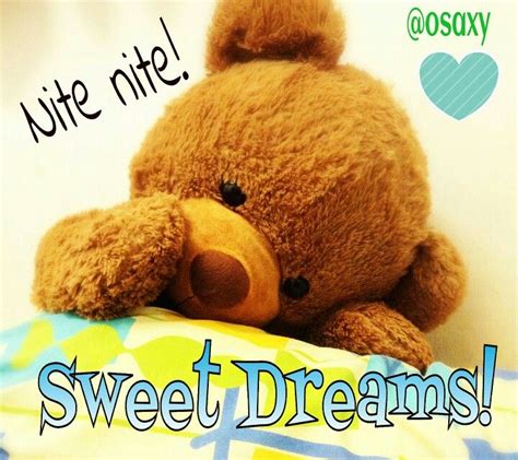 Sweet Dreams Teddy Bear Good Night Quotes Teddy