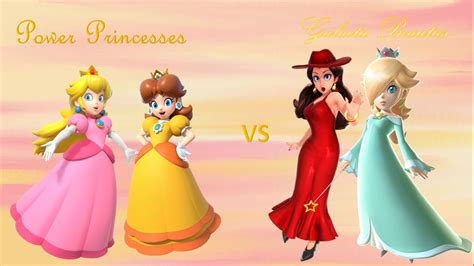 Mario Tennis Aces Peach And Daisy Vs Rosalina And Pauline Power