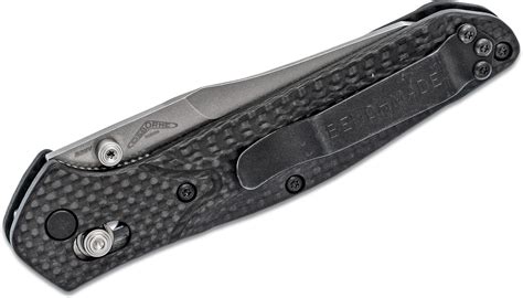 Benchmade 940 1 Osborne Folding Knife S90v Carbon Fiber Black Sharp Things Okc