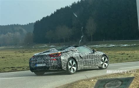 Ccc to cic changes included a different display, faster. First Sighting! BMW i8 Spyder Prototypes