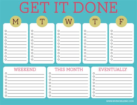 Can A Dailyweeklymonthly To Do List Help You Get More Done