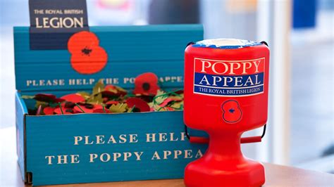 Royal British Legion Launches Poppy Appeal