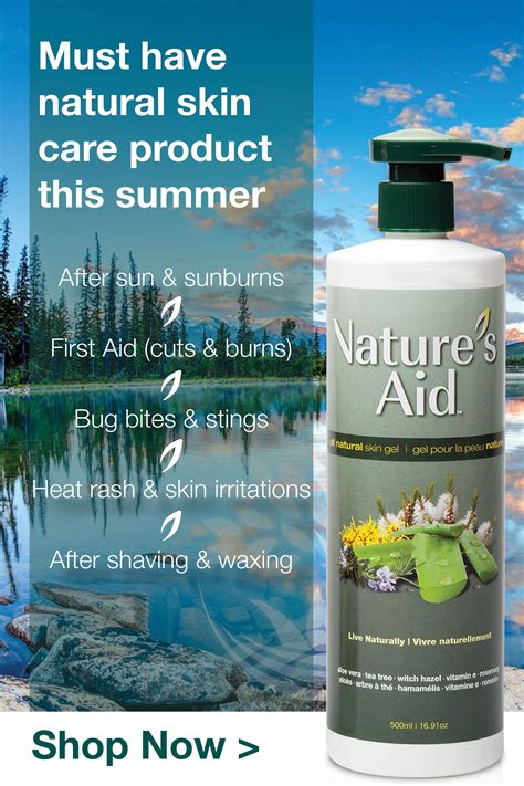 Your Must Have Skin Care Product This Summer All Natural Skin Care You
