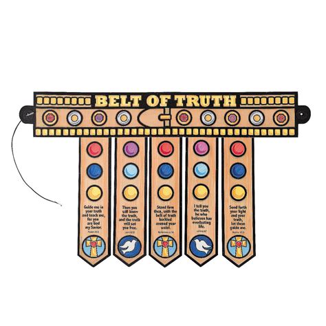 Color Your Own Armor of God Belt - Oriental Trading