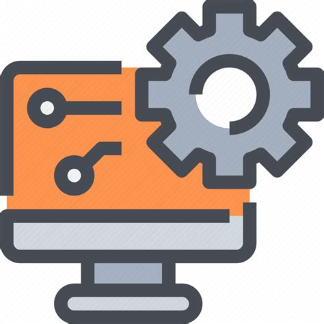 Computer Configuration Gear Process Setting Icon Download On