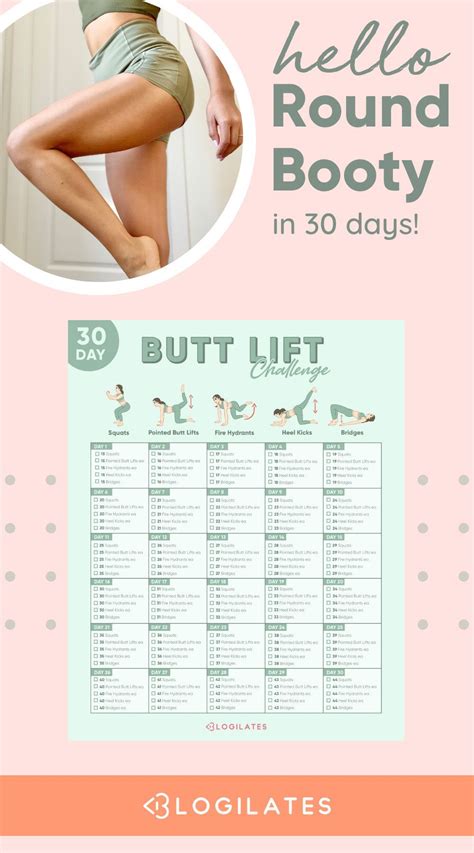 30 Day Butt Lift Challenge
