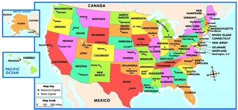 Today, 50 states make up the country. Usa States And Capitals Map Quiz - CLAUDETEMAKI