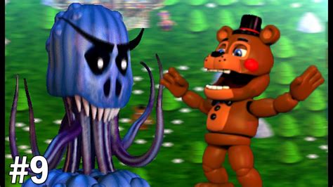 Toy Freddy Plays Fnaf World 9 New 3d Overworld Tour Youtube