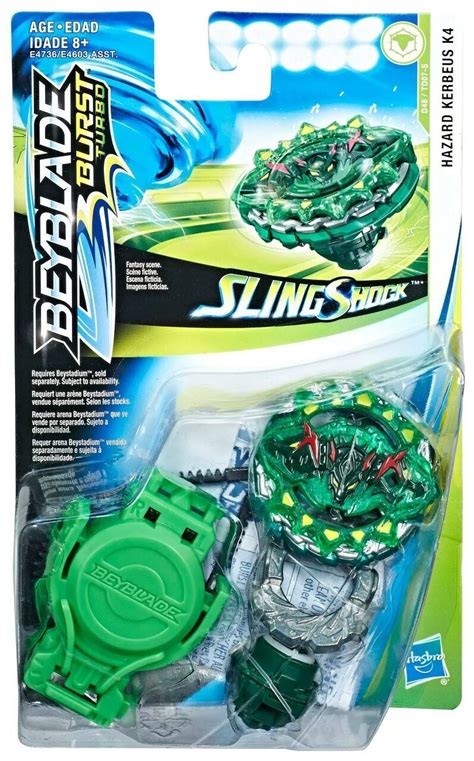 Welcome to the world of beyblade; Beyblade Burst Turbo Slingshock Hazard Kerbeus K4 Starter ...