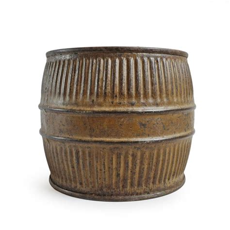 Vintage Small Iron Barrel Chairish
