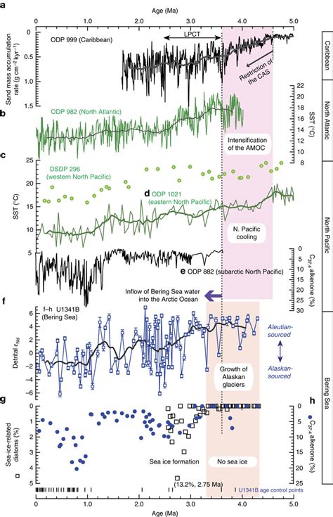 Comparison Of Global And Regional Data From The Pliocenepleistocene