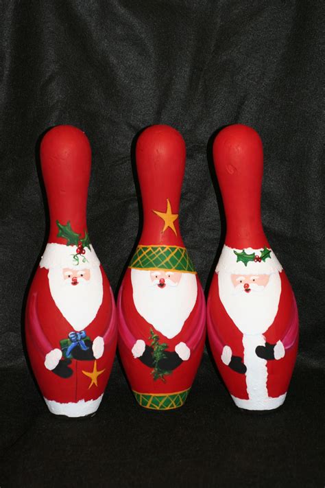 Bowling Pin Santasi Know What I Will Do With Bowling Pins