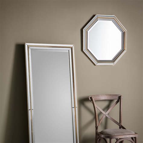 Browse through decorative octagon mirrors with uniquely embellished frames and features to enhance your décor. Vogue Mirror Octagon | Wall Mirrors | Decorative Mirrors