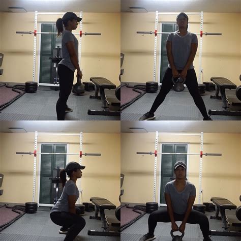 Point both feet slightly outward. Squat variation alert!! Kettlebell Sumo Squats Great ...