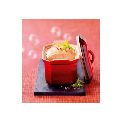 Buy high quality scratch resistant ceramic cookware from staub. Terrine à Foie Gras avec presse 0,6 L Cerise Le Creuset ...
