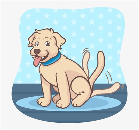 Download Dog Happily Wagging Its Tail Indoors Tail Wagging By Dogs