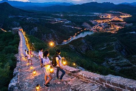 Beijing Private Night Tour To Gubei Water Town And Simatai Great Wall