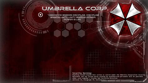 umbrella corp wallpaper by lady elizriel on deviantart