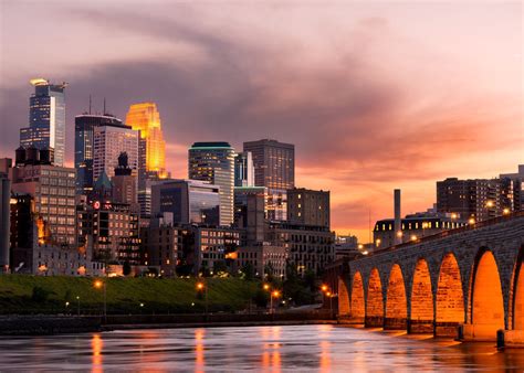 🇺🇸 Minneapolis Sunset Minnesota By Scruggelgreen 🌅🏙 Minneapolis