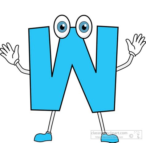 Letter W Clipart At Getdrawings Free Download